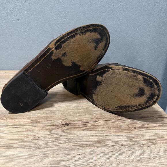 Nunn Bush Men’s Brown Leather Penny Loafers Size 12M - Picture 6 of 7